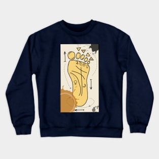 Foot Reading - Oddball Aussie Podcast Crewneck Sweatshirt